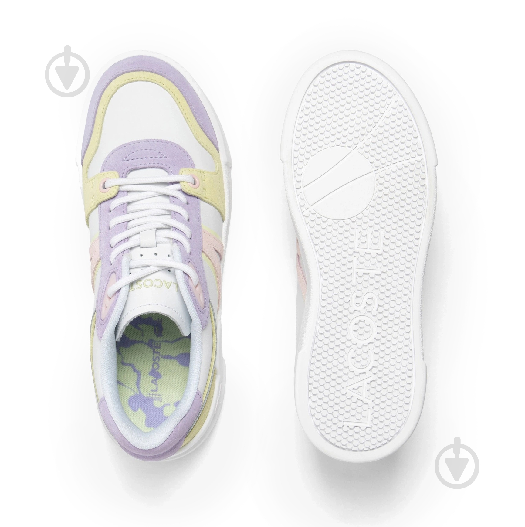 Кросівки жіночі демісезонні Lacoste L002 747SFA0051B53 р.40 різнокольорові - фото 6