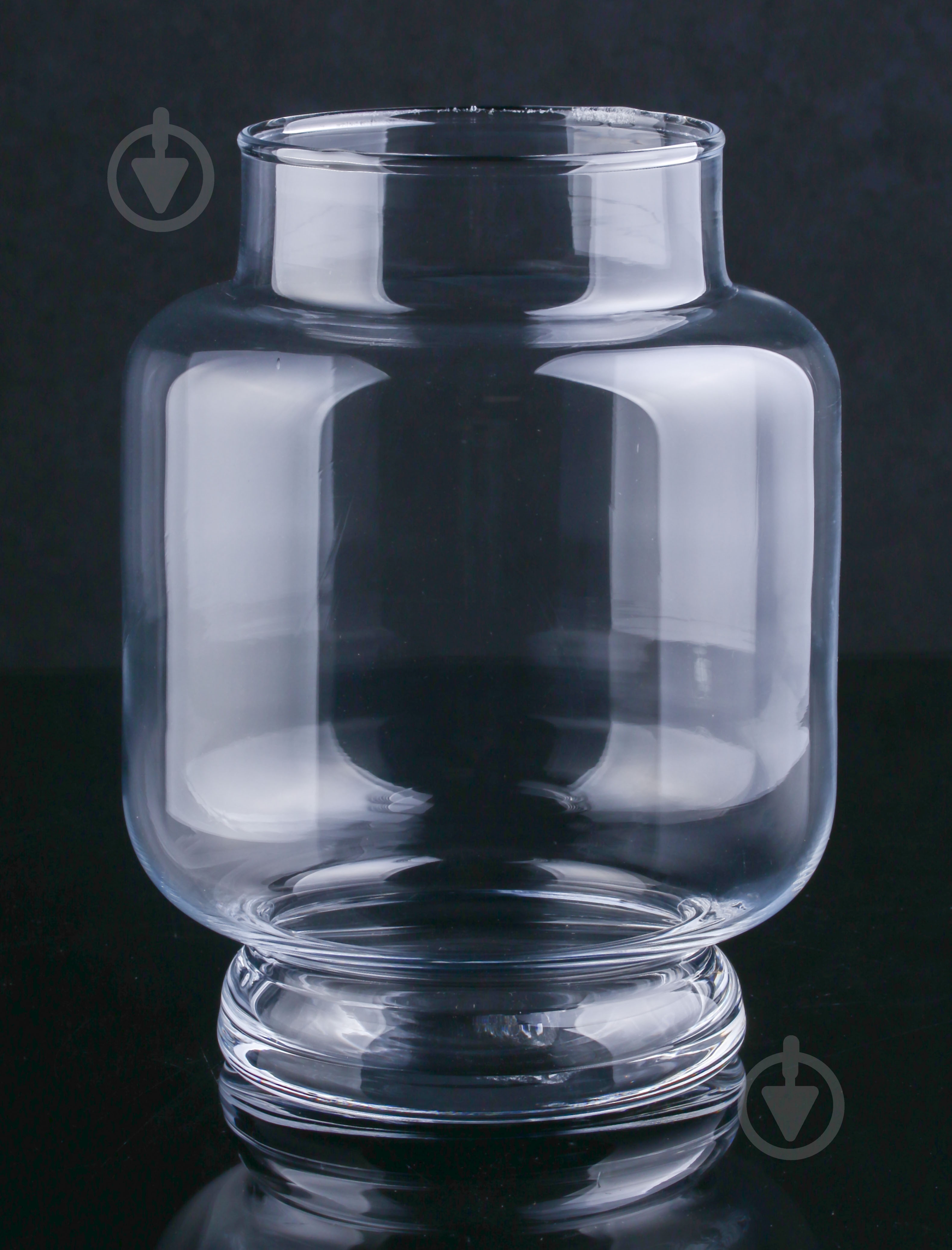 Ваза скляна Wrzesniak Glassworks Лей 16х21 см 21 см прозора - фото 1