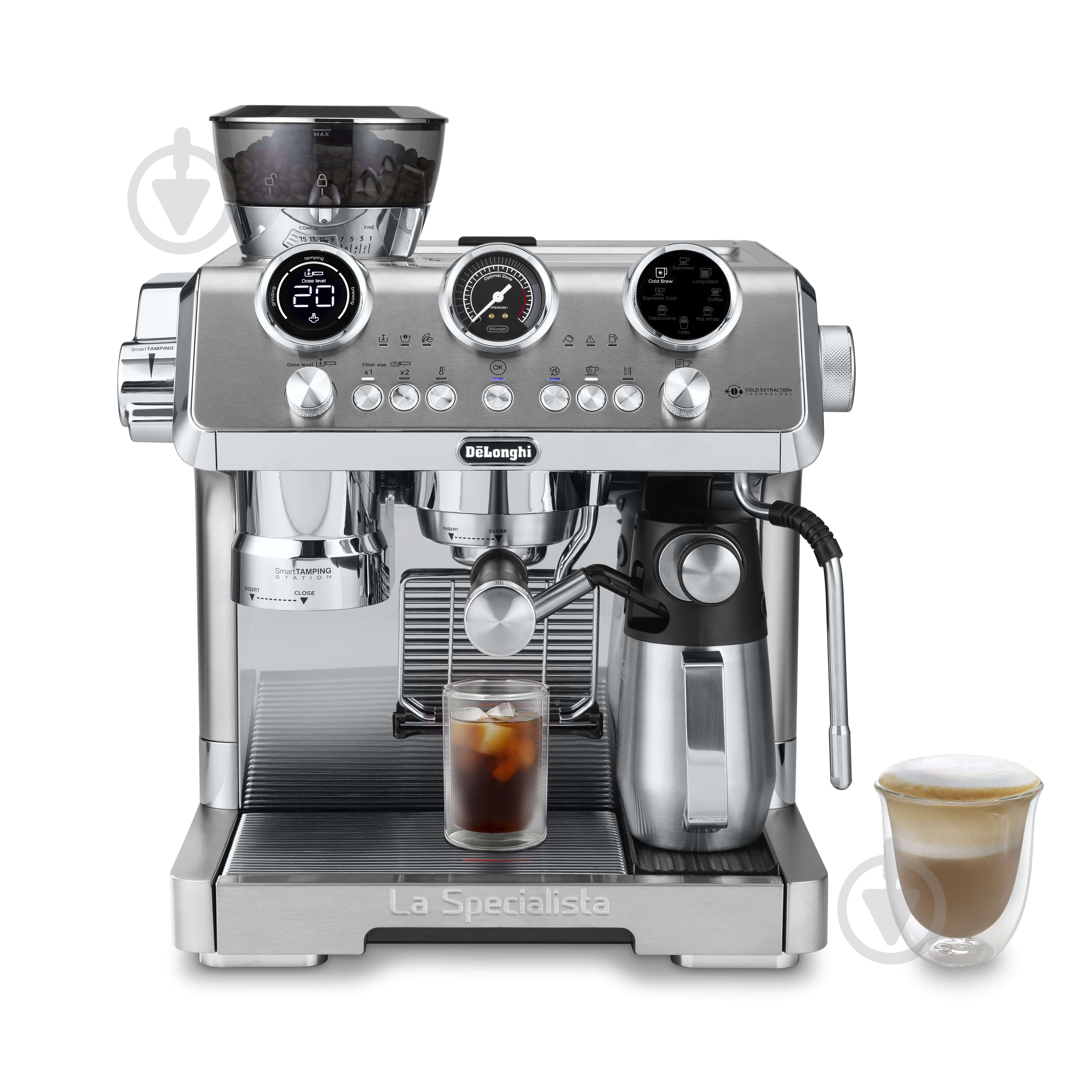 Кавоварка ріжкова Delonghi La Specialista Maestro EC9885.M - фото 10