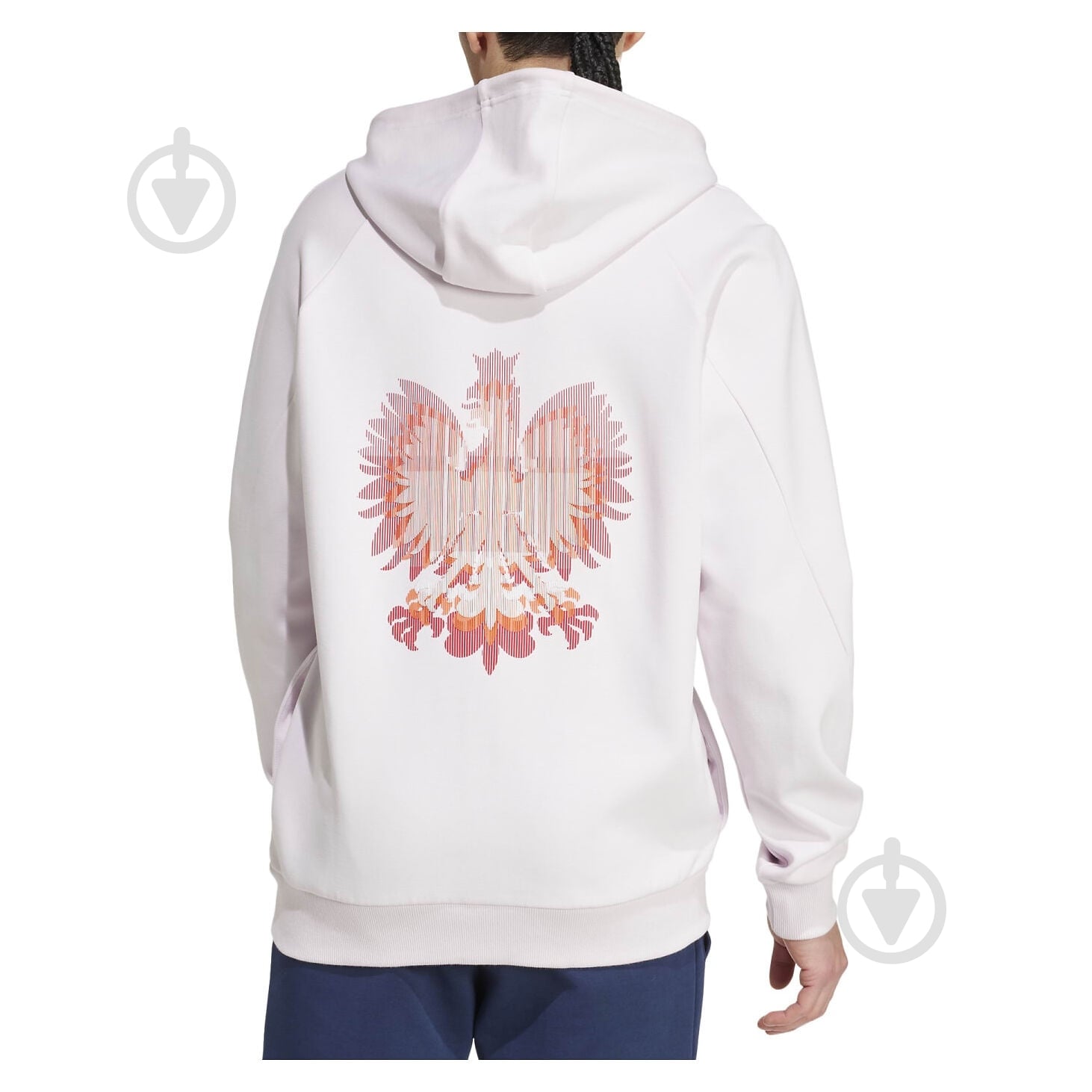 Джемпер Adidas JF6684 р.M білий - фото 2