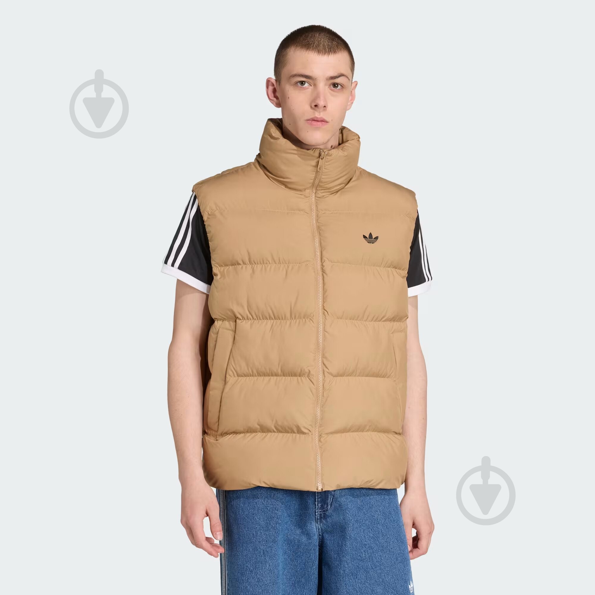 Жилет Adidas COMMERCIAL VEST JX4124 р.2XL бежевый - фото 1