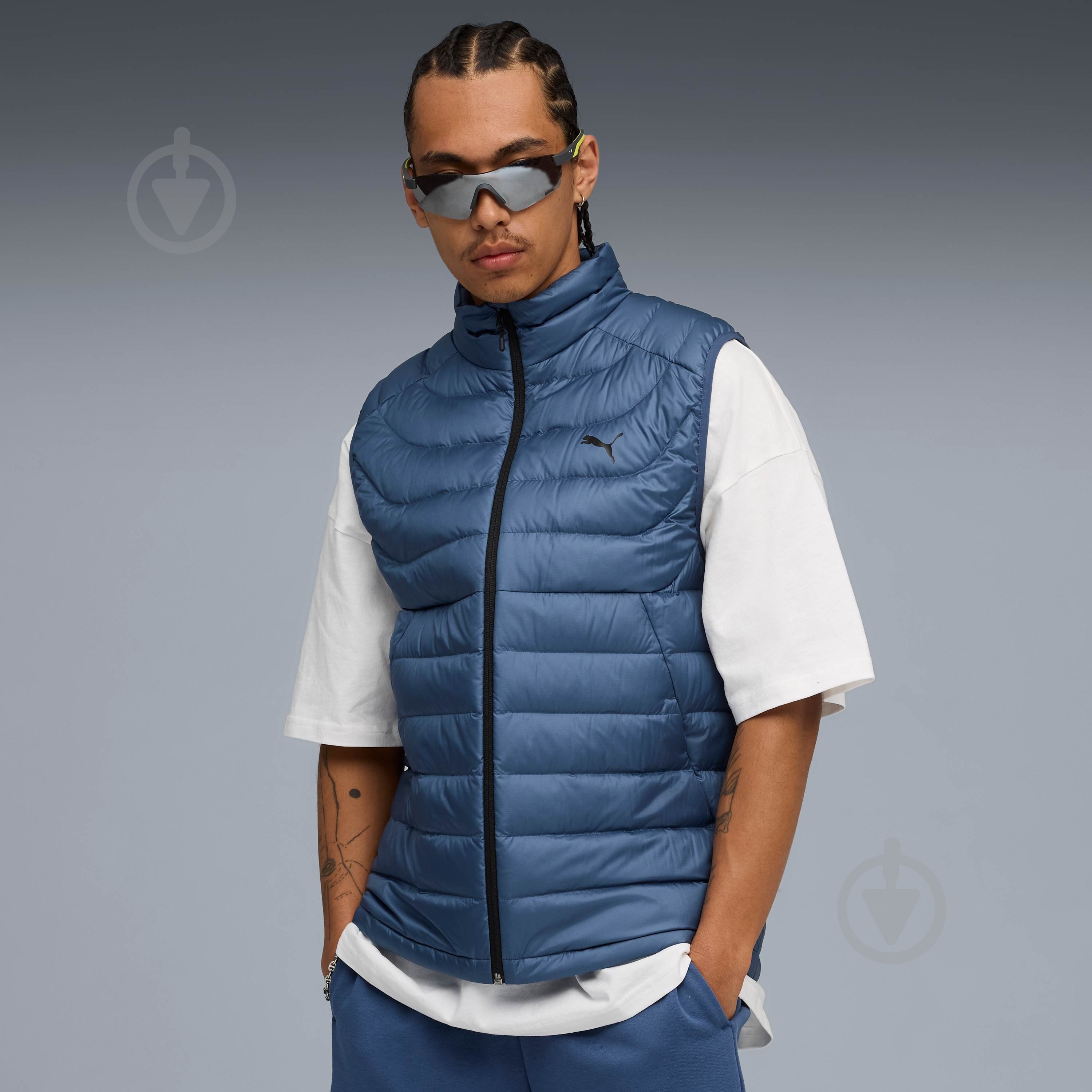 Жилет Puma PACKLITE Down Vest 68521380 р.2XL синій - фото 1