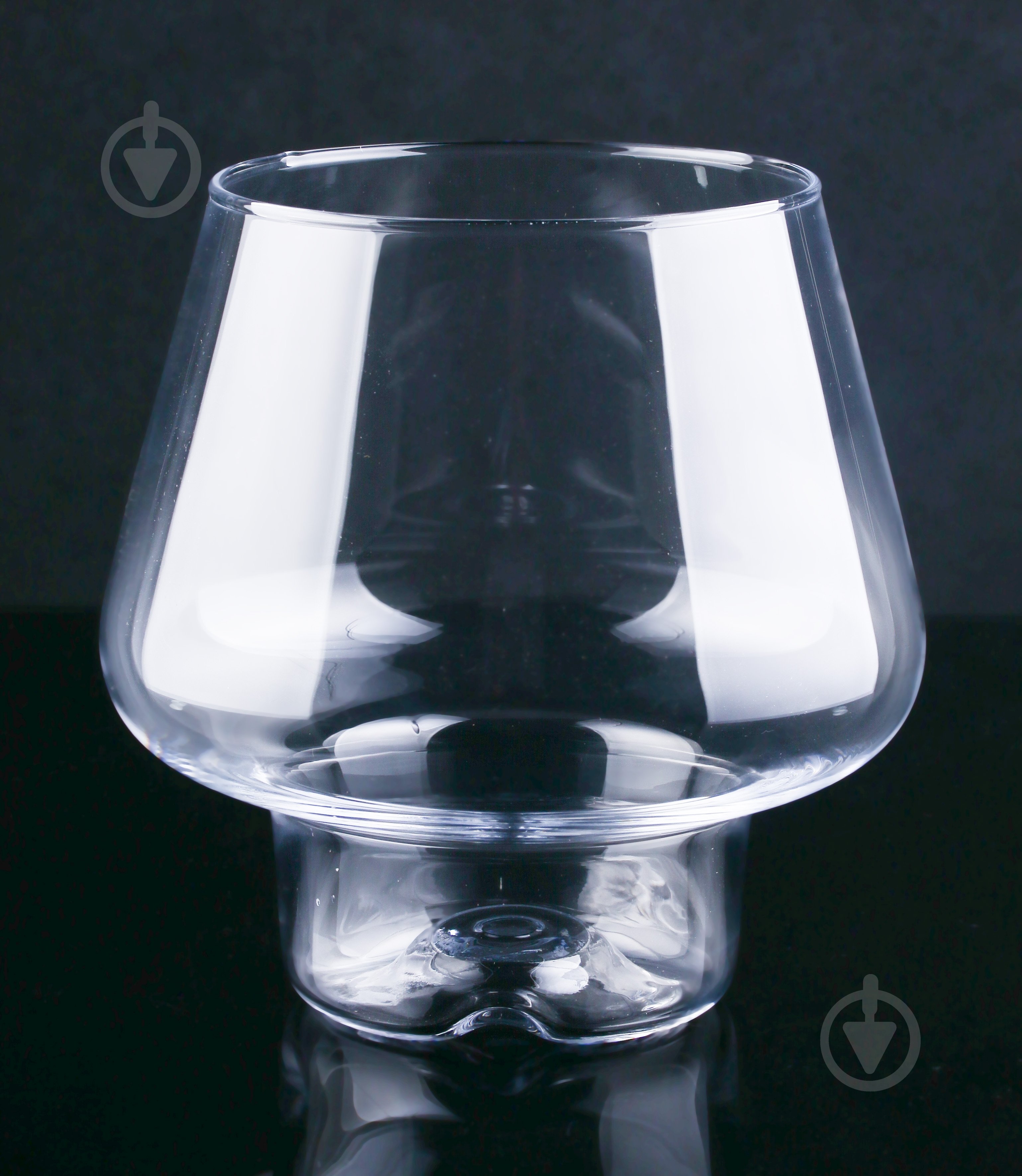 Ваза стеклянная 18х18 см 18 см - фото 1