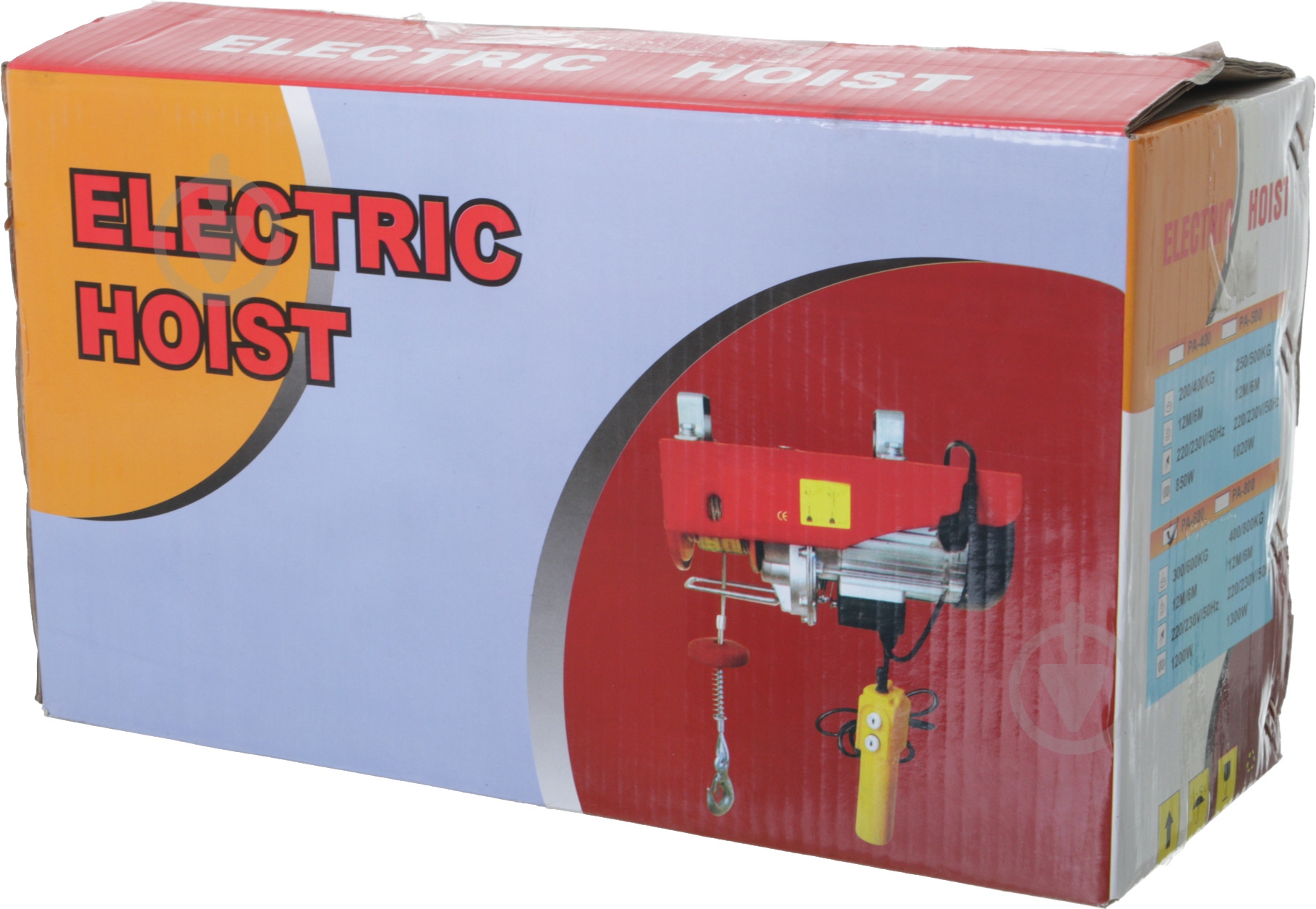 Електротельфер Maxformer НGS300 Таль електрична НGS300/600, 12/6 - фото 4 Електротельфер Maxformer НGS300 Таль електрична НGS300/600, 12/6 - фото 4