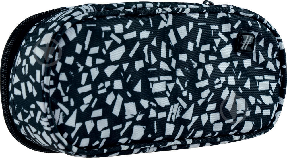 Пенал школьный HS-211 Hash черный - фото 2