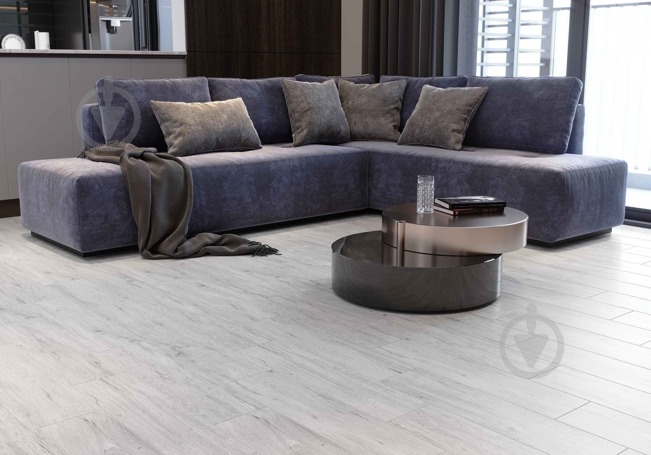 Плитка Golden Tile Chalet grey 8G2920 15х60 см - фото 2