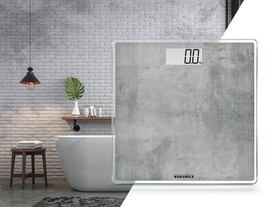 Весы напольные Soehnle 63882 Shape Sense Compact 300 Concrete - фото 3 Весы напольные Soehnle 63882 Shape Sense Compact 300 Concrete - фото 3