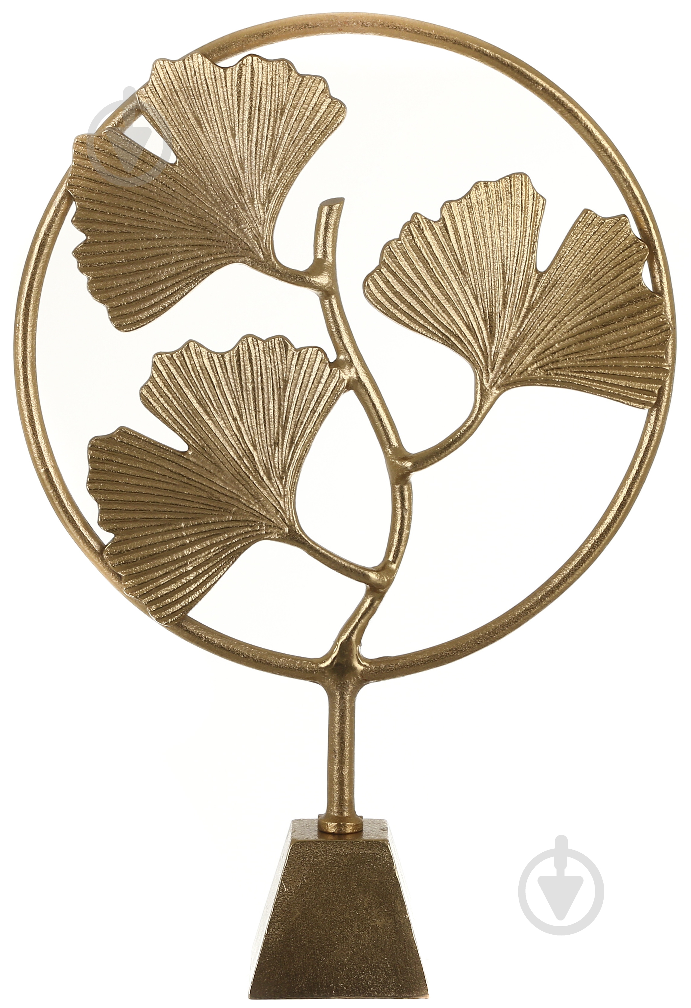 Статуэтка Ginkgo 35,5х9,5х50 см золото - фото 1 Статуэтка Ginkgo 35,5х9,5х50 см золото - фото 1