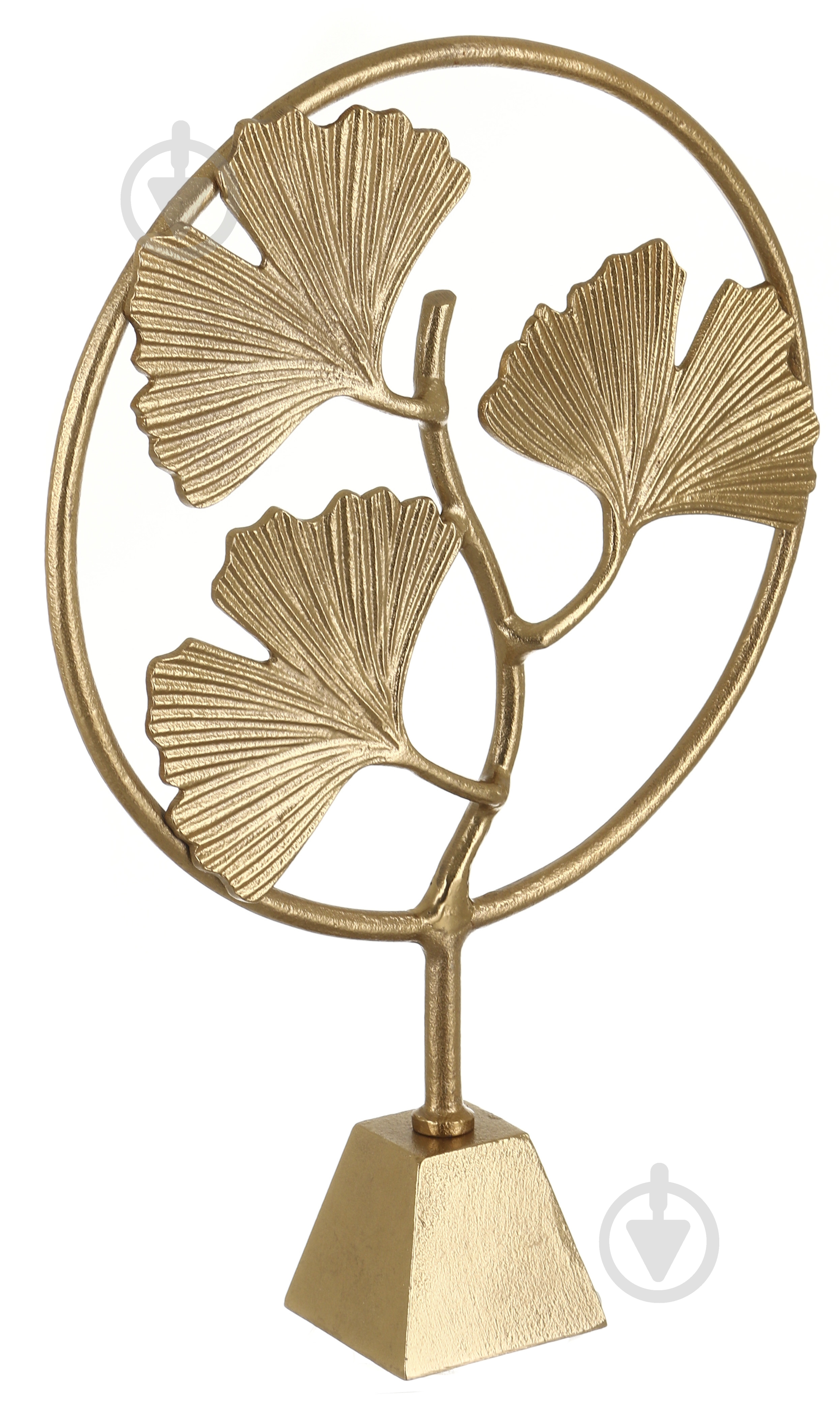 Статуэтка Ginkgo 35,5х9,5х50 см золото - фото 2 Статуэтка Ginkgo 35,5х9,5х50 см золото - фото 2
