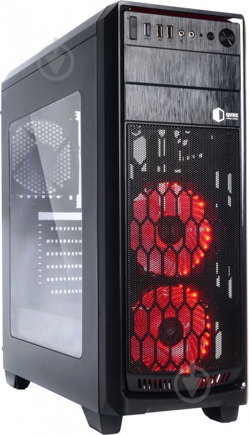 Корпус QUBE QBR09 Black (QBR09_WRNU3) - фото 1 Корпус QUBE QBR09 Black (QBR09_WRNU3) - фото 1