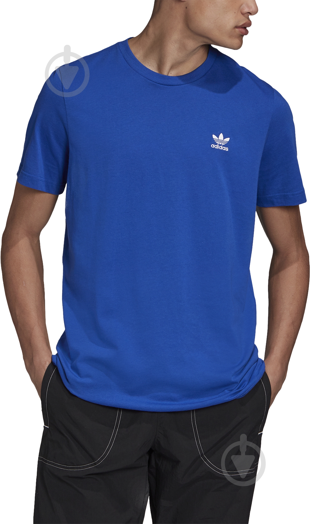 Футболка Adidas ESSENTIAL TEE GD2538 р.L синий - фото 1