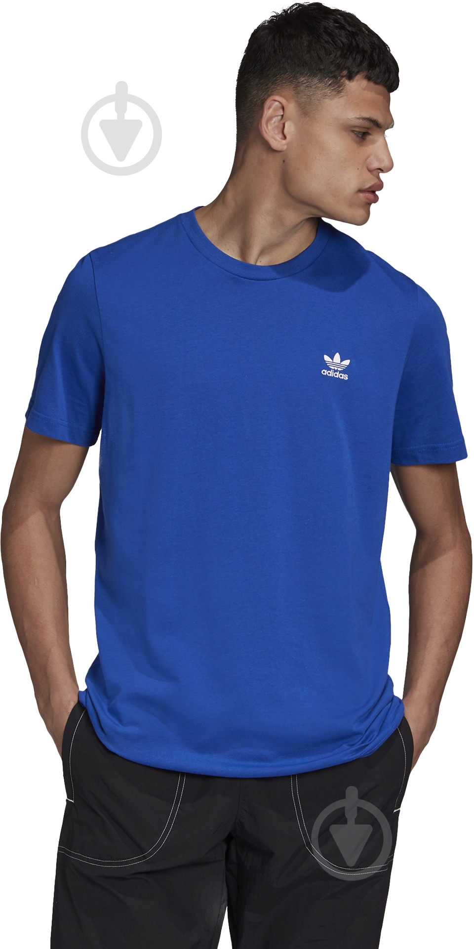 Футболка Adidas ESSENTIAL TEE GD2538 р.L синий - фото 2