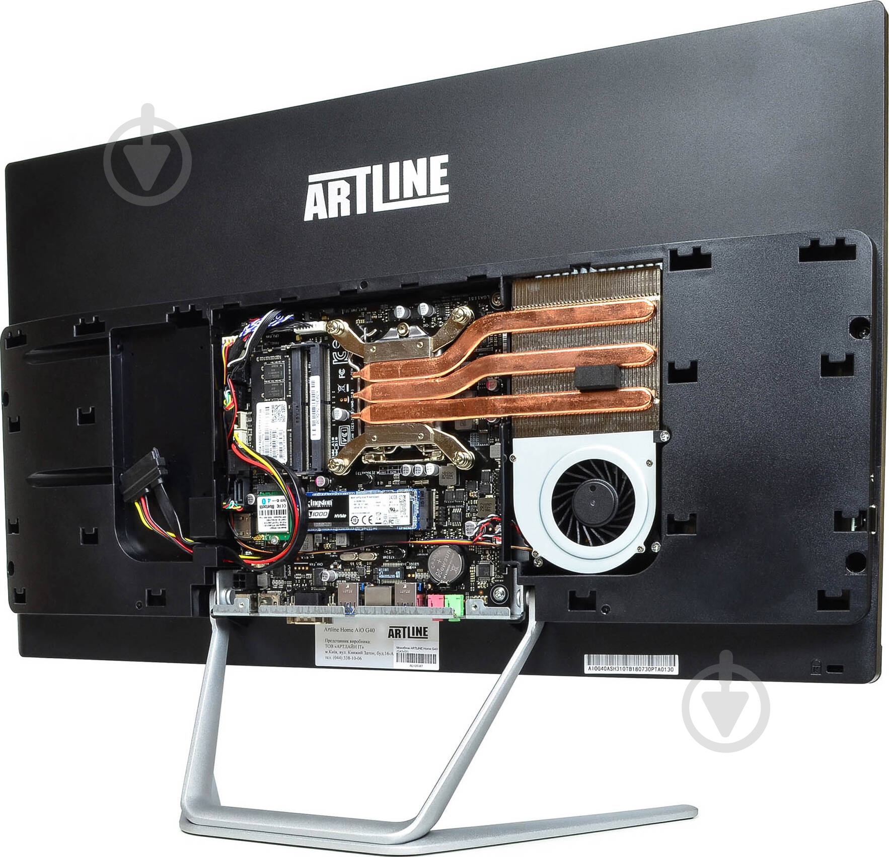 Моноблок Artline Home 23,8 (G40v11) black - фото 6