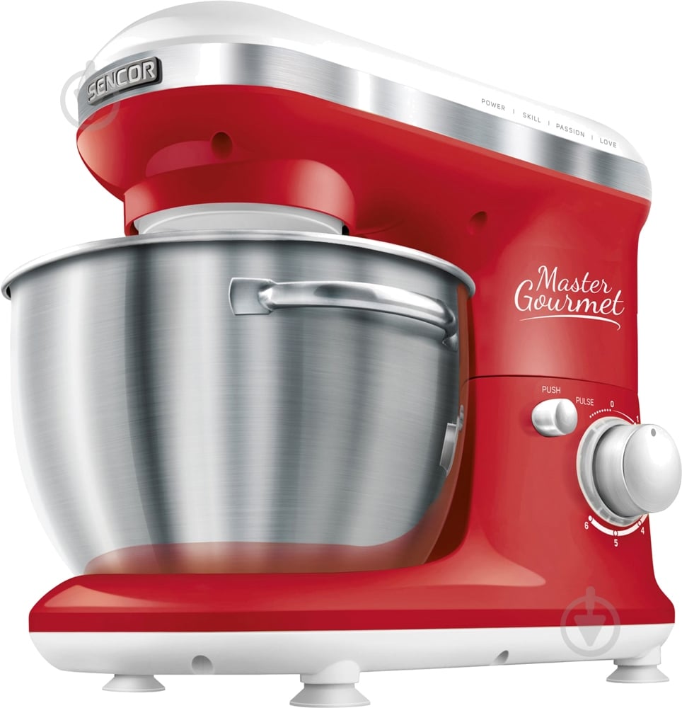 Кухонный комбайн Sencor STM 3624RD-EUE3 - фото 1 Кухонный комбайн Sencor STM 3624RD-EUE3 - фото 1
