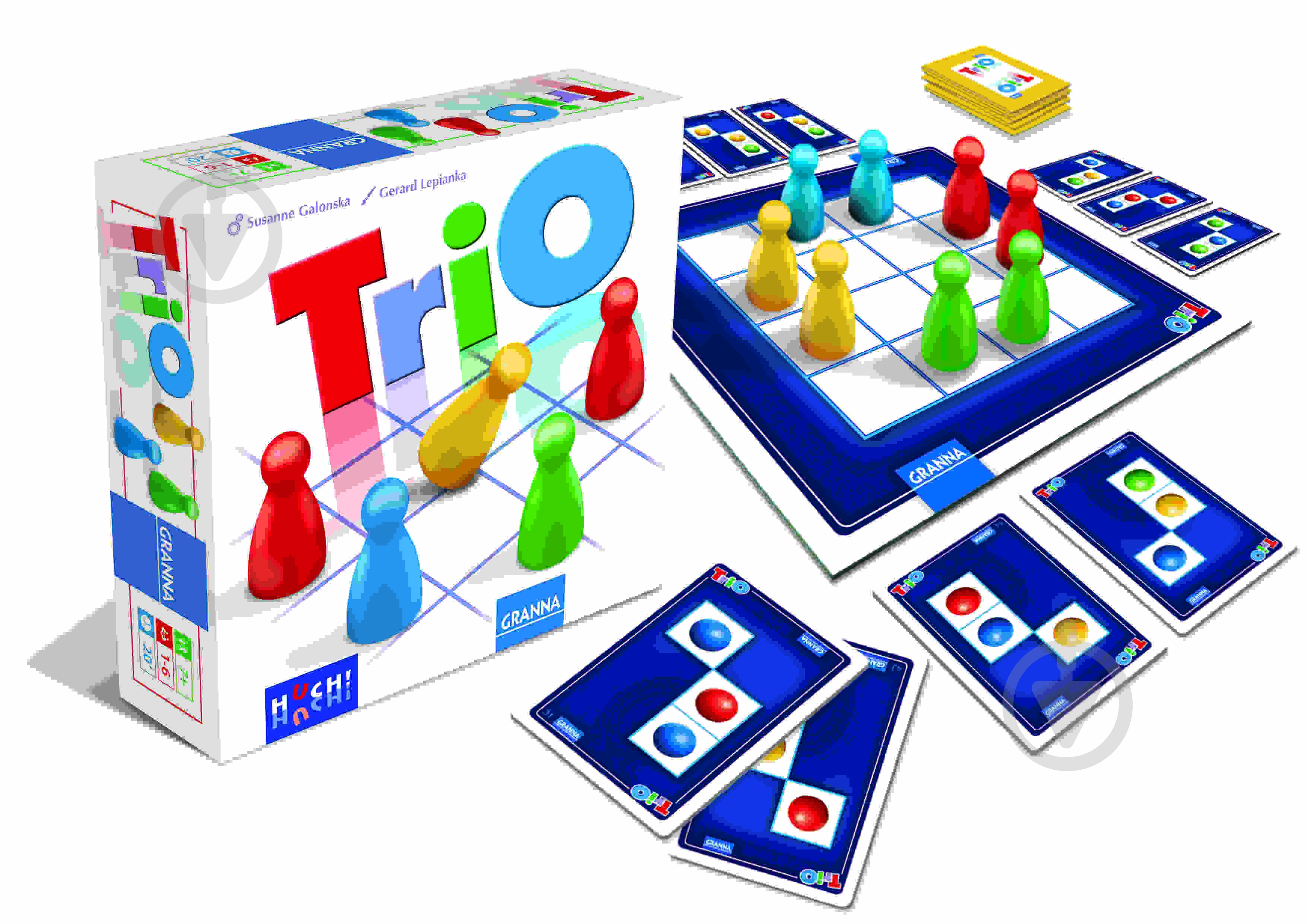 Игра настольная Granna Трио 04106 - фото 1 Игра настольная Granna Трио 04106 - фото 1