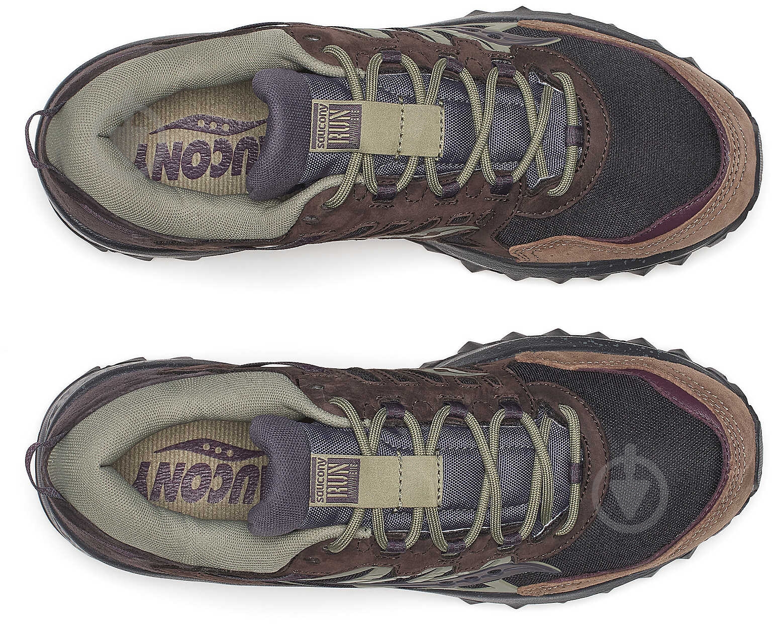 Кроссовки мужские демисезонные Saucony GRID PEAK S70930-2 р.42,5 коричневые - фото 5