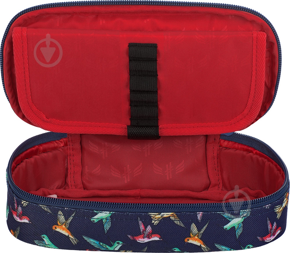 Пенал школьный HS-46 Hash синий - фото 4 Пенал школьный HS-46 Hash синий - фото 4