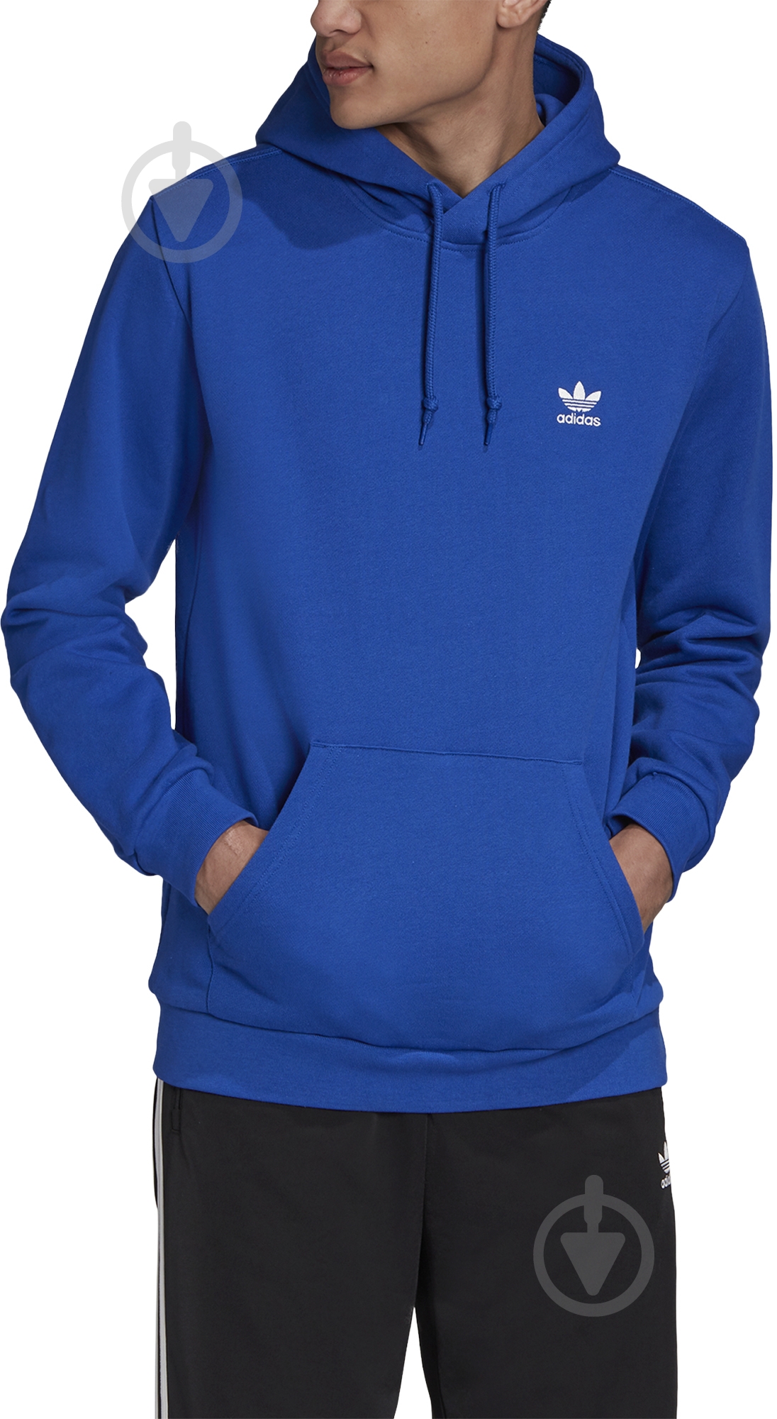 Джемпер Adidas ESSENTIAL HOODY GD2565 р. L синий - фото 1