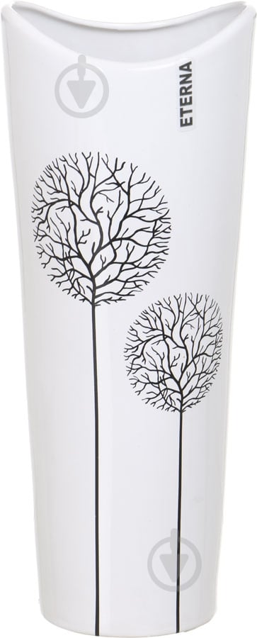 Ваза керамічна Eterna 30х13 см 30 см біла - фото 1 Ваза керамічна Eterna 30х13 см 30 см біла - фото 1