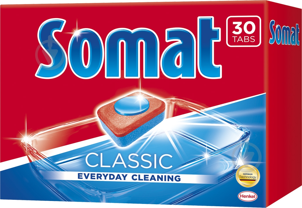 Таблетки для посудомийних машин Somat Класік 30 шт. - фото 1