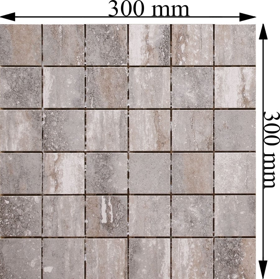 Мозаика Cersanit Longreach grey 30x30 см - фото 2