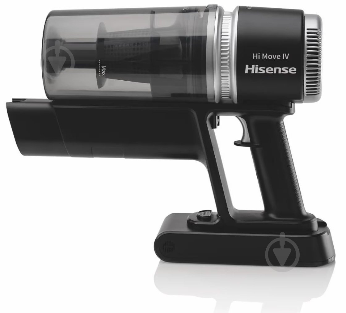 Пылесос аккумуляторный Hisense HVC613410BK (VC3919-GS) black - фото 2 Пылесос аккумуляторный Hisense HVC613410BK (VC3919-GS) black - фото 2