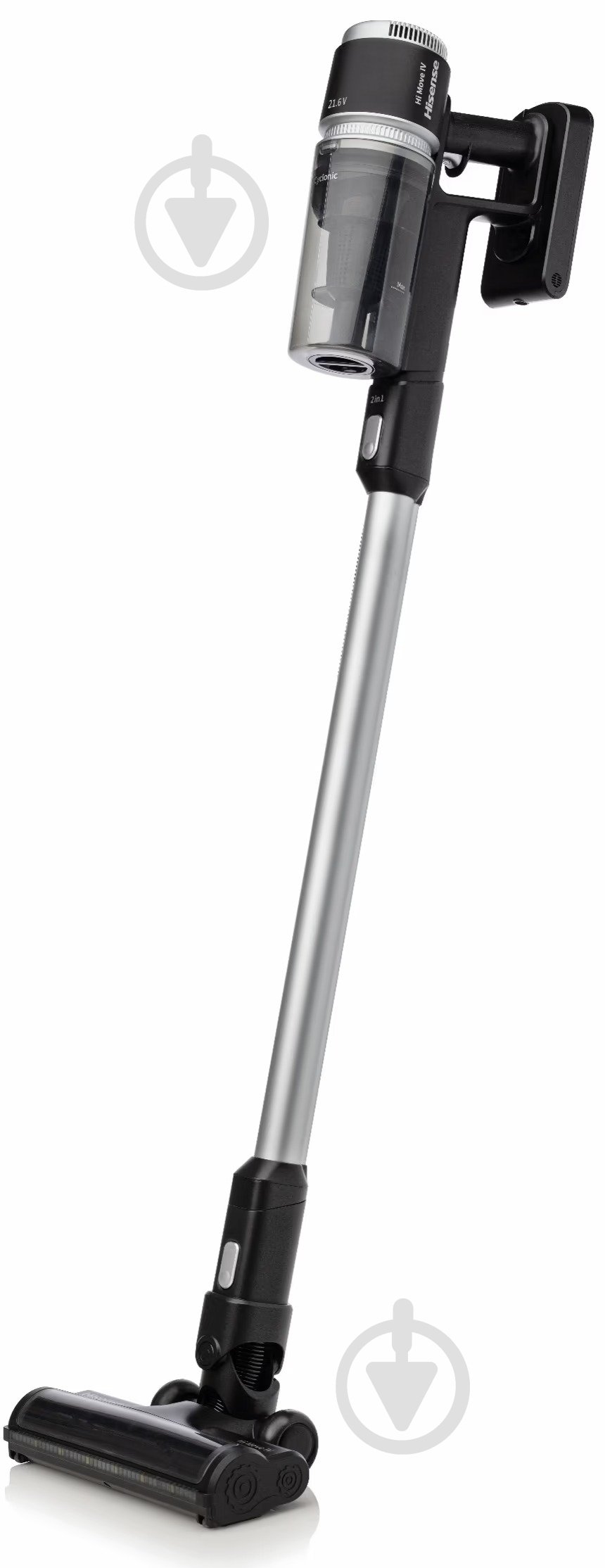 Пылесос аккумуляторный Hisense HVC613410BK (VC3919-GS) black - фото 5 Пылесос аккумуляторный Hisense HVC613410BK (VC3919-GS) black - фото 5