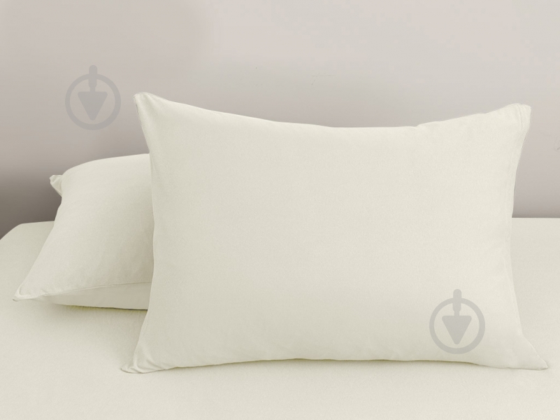 Наволочка трикотаж 19-701 Ollinni 70x70 см білий MirSon - фото 4