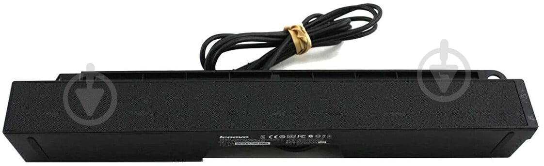 Саундбар Lenovo USB Soundbar 2.0 black (0A36190) - фото 6