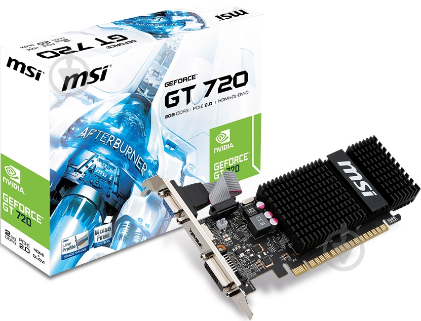 Видеокарта MSI GeForce GT 720 2GB GDDR3 64bit (N720-2GD3HLP) - фото 6