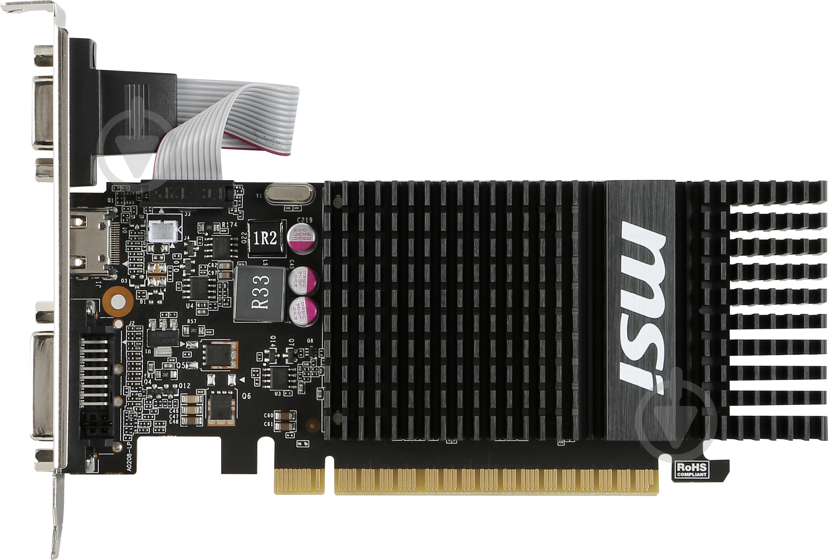Видеокарта MSI GeForce GT 720 2GB GDDR3 64bit (N720-2GD3HLP) - фото 3