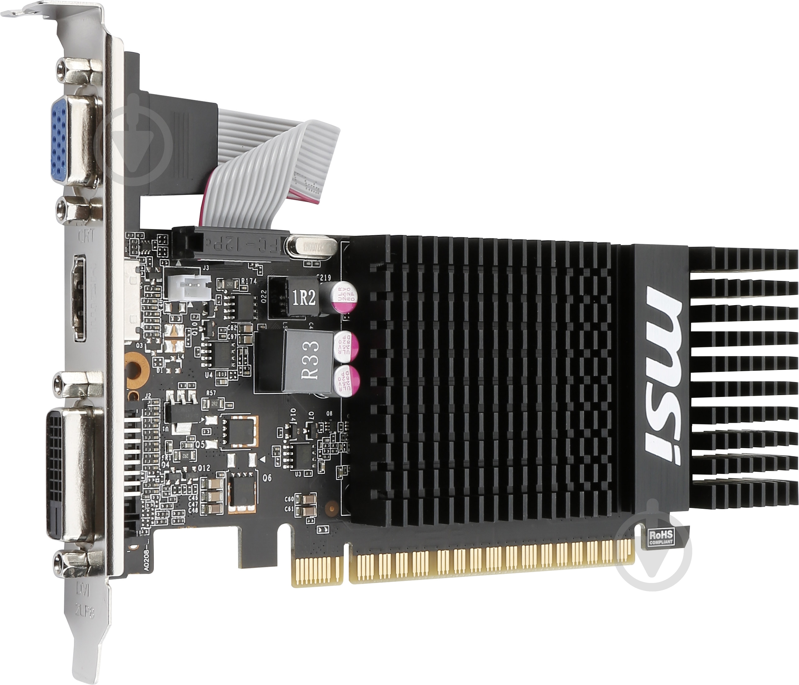 Видеокарта MSI GeForce GT 720 2GB GDDR3 64bit (N720-2GD3HLP) - фото 2