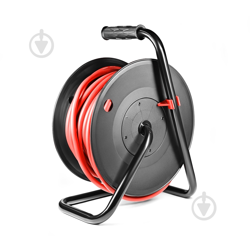 Подовжувач на котушці Stark CRR 2525-P із заземленням 4 гн. червоний 25 м - фото 3 Подовжувач на котушці Stark CRR 2525-P із заземленням 4 гн. червоний 25 м - фото 3