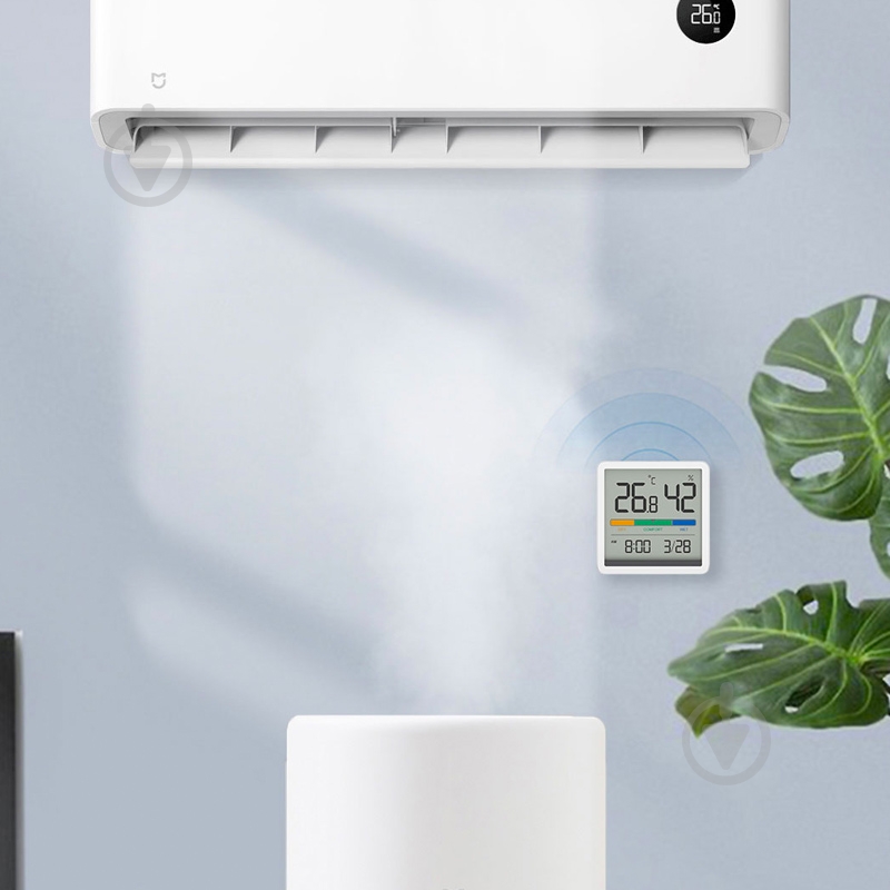 Термогигрометр Xiaomi Miiiw Temperature Humidity Clock White S210 (MW22S06) - фото 7