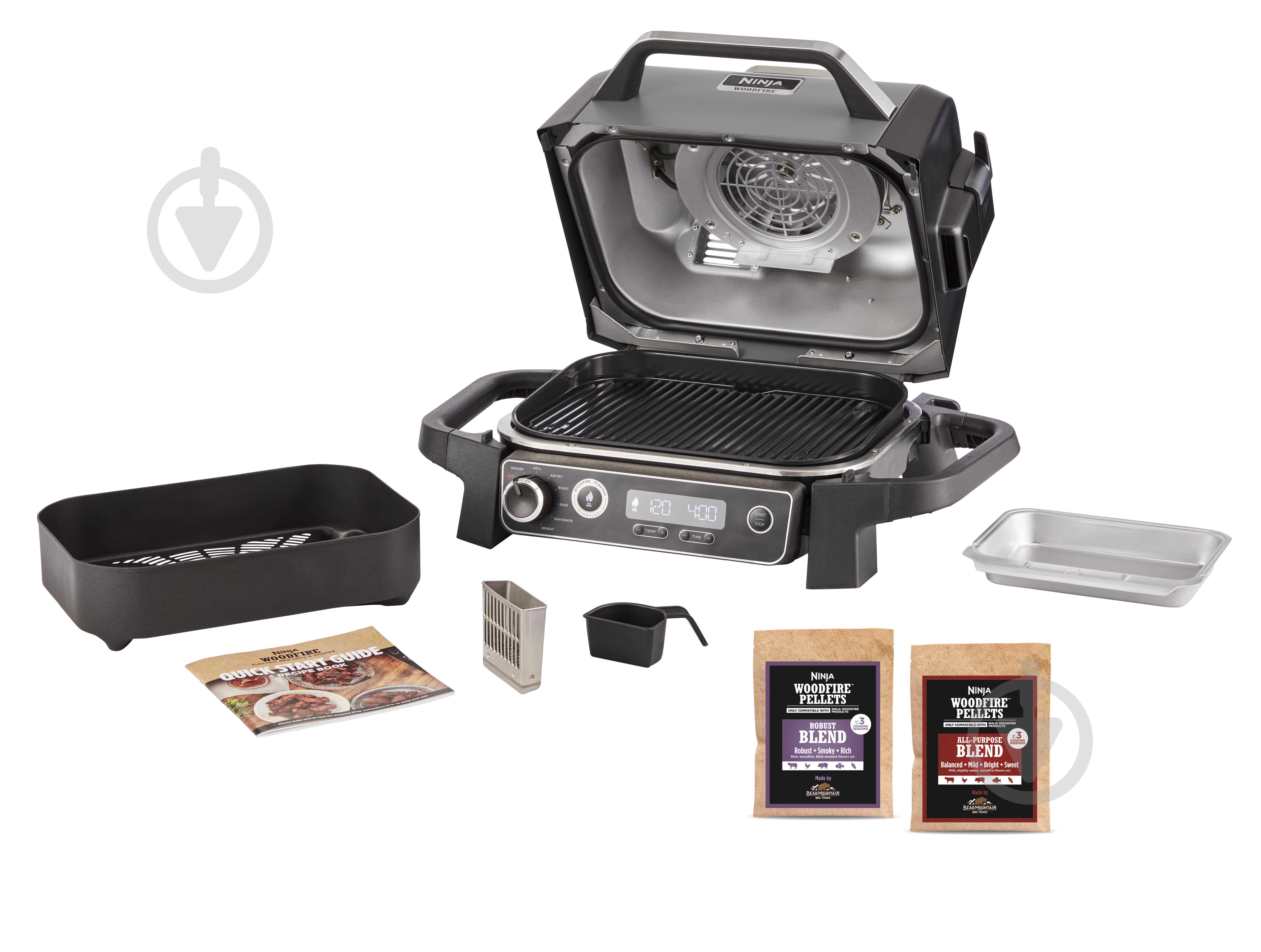 Гриль електричний NINJA Woodfire OG701EU - фото 5