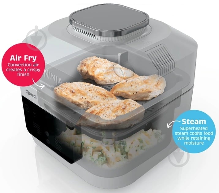 Мультипечь-скороварка NINJA ON400EU - фото 17