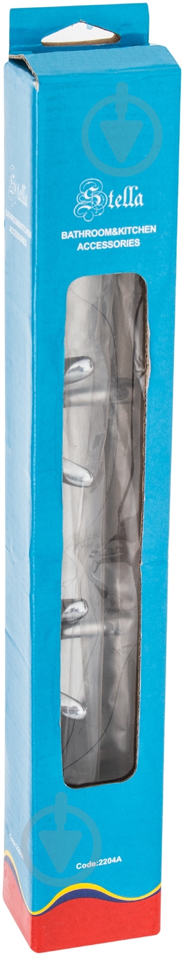 Планка з гачками Stella 2204 - фото 3 Планка з гачками Stella 2204 - фото 3