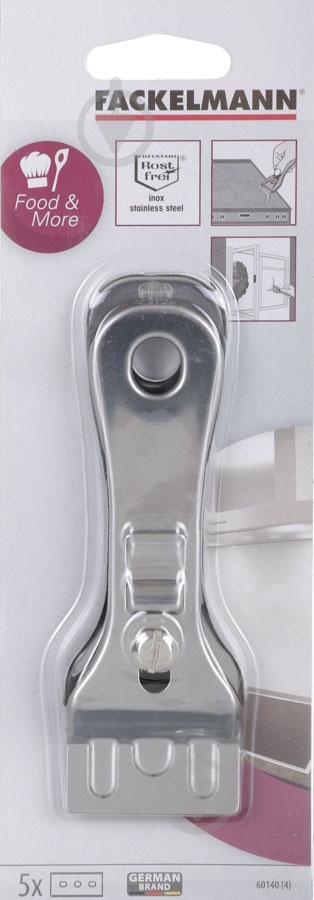 Шкребок для чищення склокераміки Fackelmann 12 см 60140 - фото 3