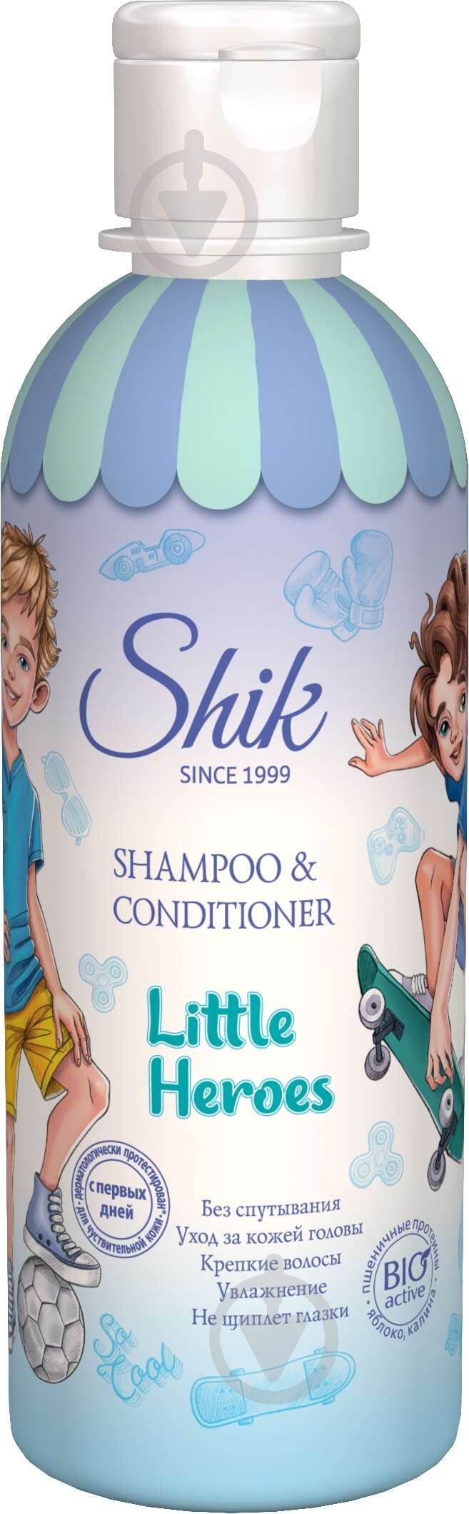 Шампунь детский Shik Little Heroes 300 мл - фото 1