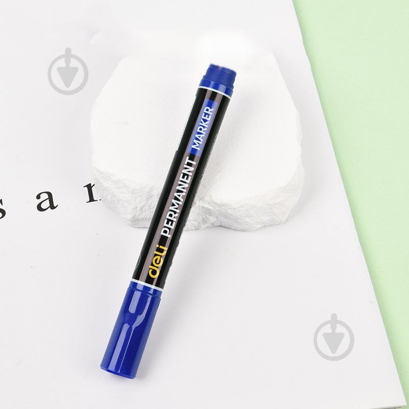 Маркер перманентний Deli 1,8мм 10 шт/уп. DL-JH02-E1 - фото 3 Маркер перманентний Deli 1,8мм 10 шт/уп. DL-JH02-E1 - фото 3