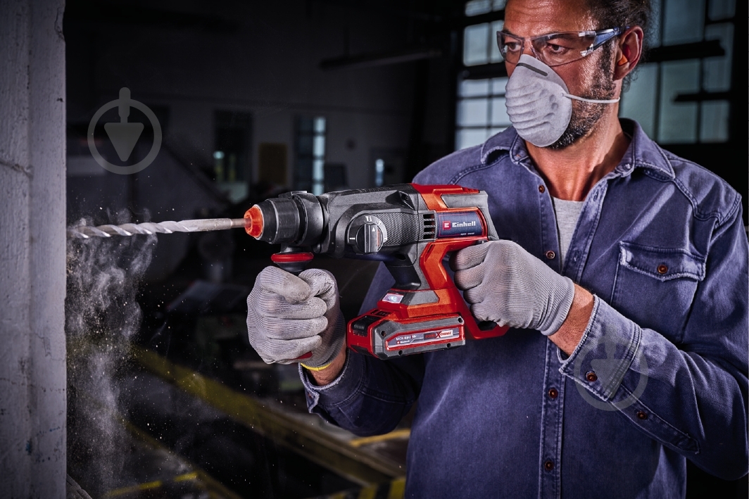 Перфоратор Einhell аккумуляторный TE-HD 18/20 Li - Solo 4514260 - фото 5 Перфоратор Einhell аккумуляторный TE-HD 18/20 Li - Solo 4514260 - фото 5