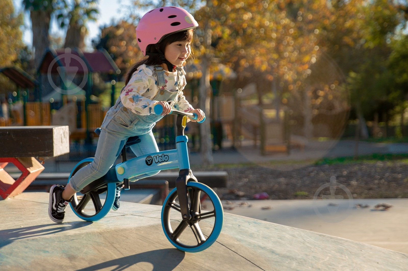 Беговел Yvolution Yvelo синий N101053 - фото 4 Беговел Yvolution Yvelo синий N101053 - фото 4