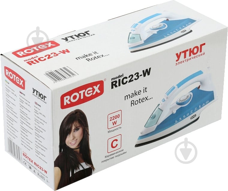 Утюг Rotex RIC23-W - фото 3 Утюг Rotex RIC23-W - фото 3