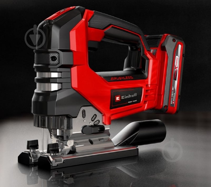 Электролобзик Einhell X-Change TP-JS 18/135 Li BL - Solo 4321260 - фото 6 Электролобзик Einhell X-Change TP-JS 18/135 Li BL - Solo 4321260 - фото 6