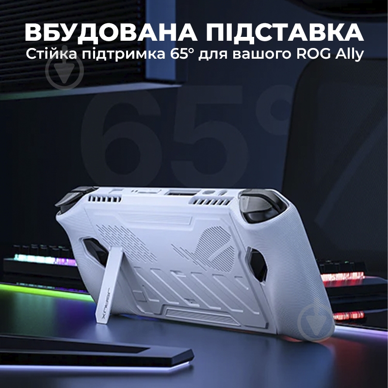 Чехол JSAUX ModCase для ROG Ally PC0109 White white - фото 4