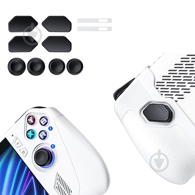 Накладки для геймпада JSAUX для ROG Ally PC0201 белый white - фото 1
