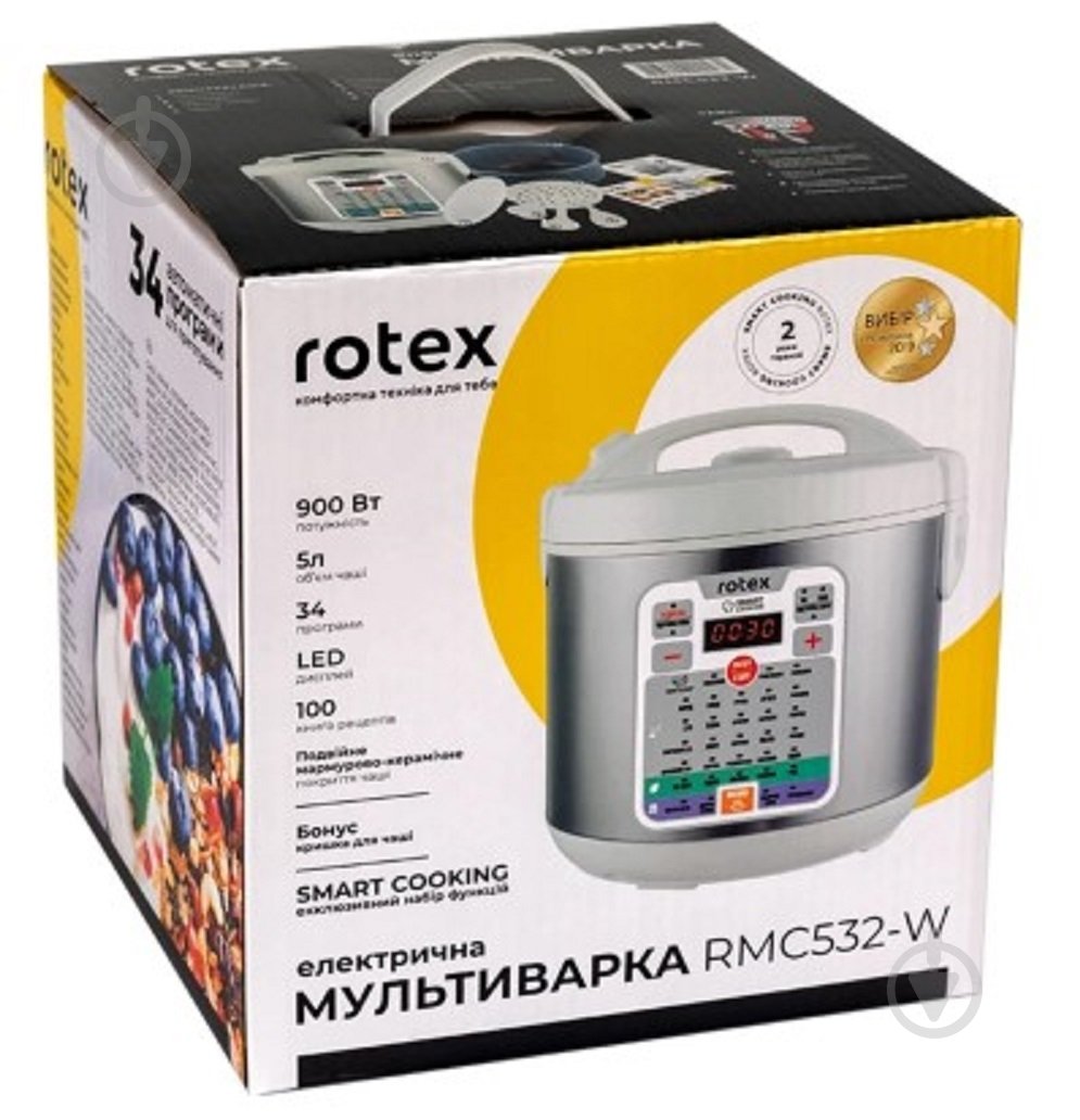 Мультиварка Rotex RMC532-W - фото 8