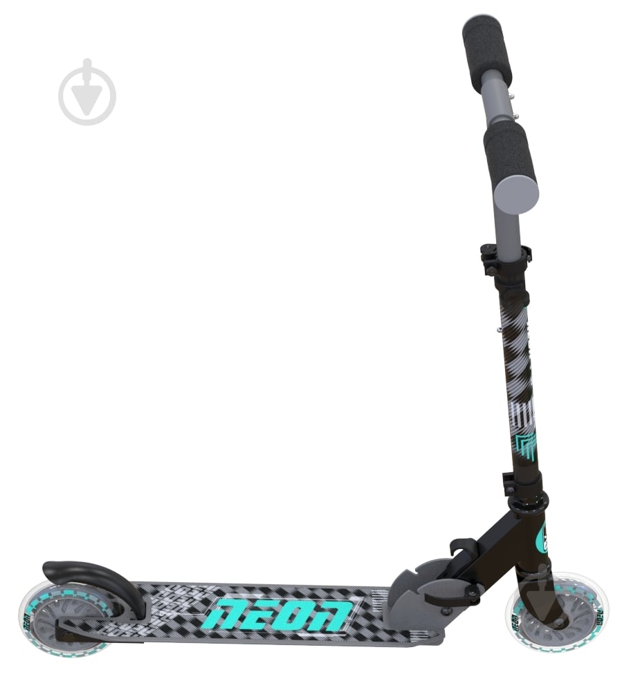 Самокат Neon Apex LED серый NS32E4 - фото 4