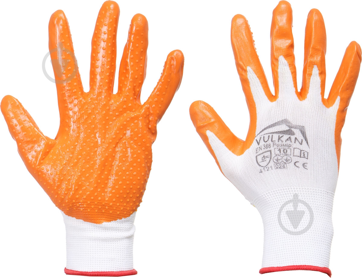 Перчатки Vulkan вампирки с покрытием нитрил XL (10) 70484 - фото 1