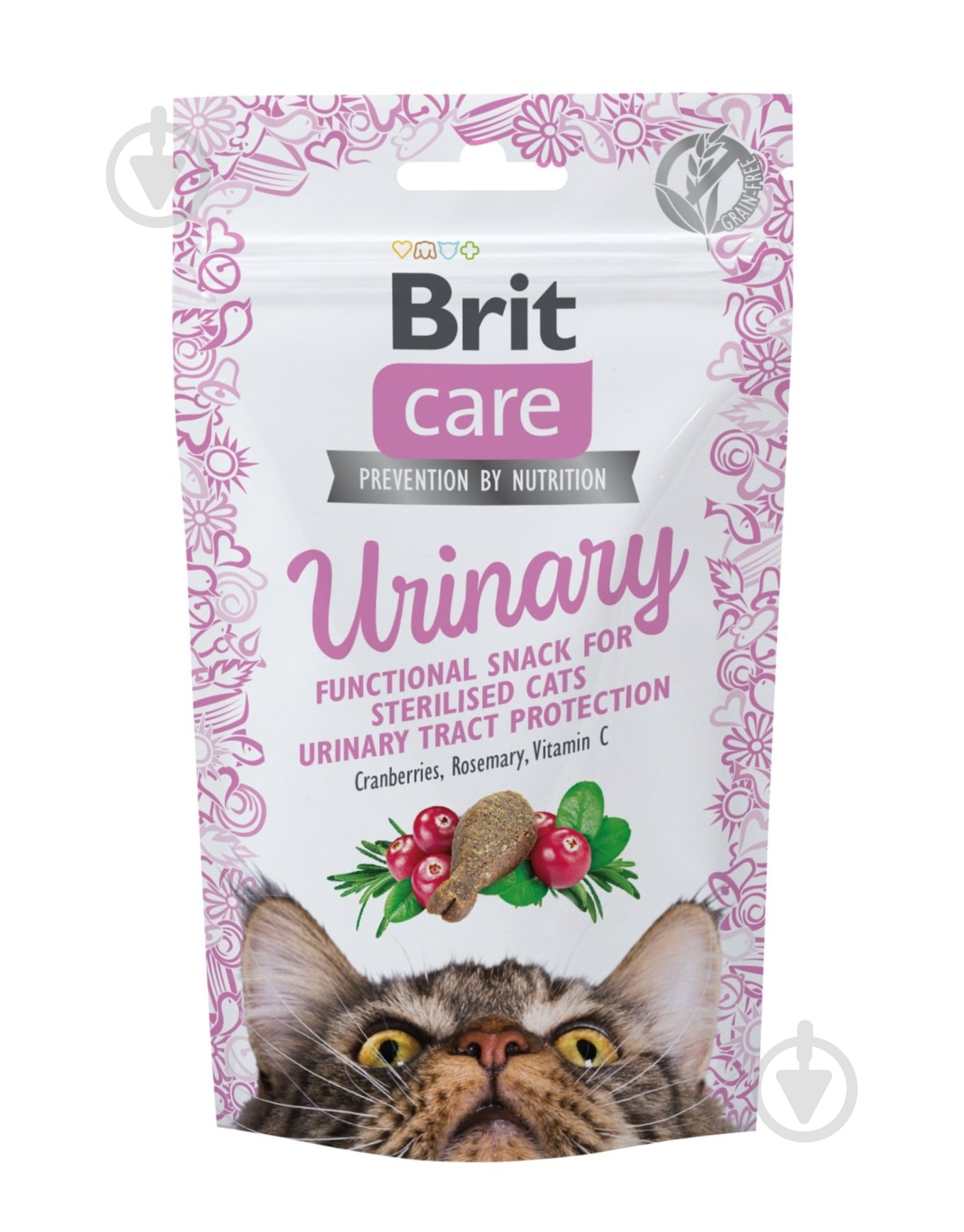 Лакомство Brit Care Snack Urinary с индейкой 50 г - фото 1